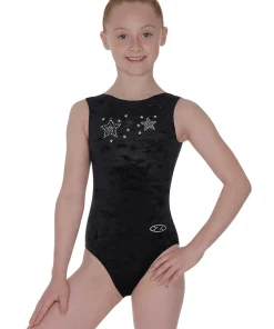 ZONE STELLAR LEOTARD BLACK 9-10