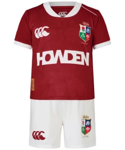 British & Irish Lions Infant Jersey & Shorts Kit Pack Red