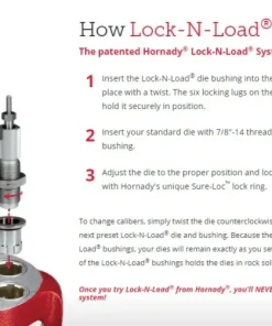 Hornady Lock-N-Load® Die Bushing 3 Pack