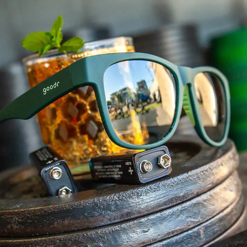 Goodr Mint Julep Electroshocks Running Sunglasses - Image 3