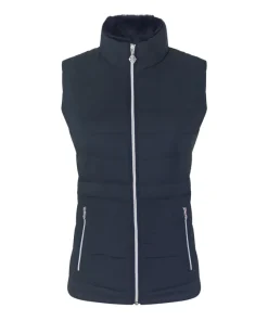 PURE GOLF EQUINOX FUR GILET NAVY