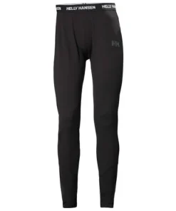 HELLY HANSEN MENS LIFA ACTIVE BASE LAYER PANTS BLACK