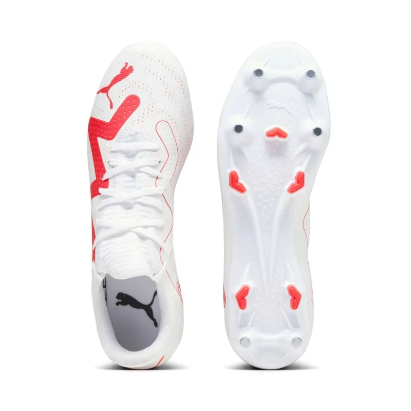 PUMA FUTURE PLAY MxSG FOOTBALL BOOT WHITE-FIRE/ORCHID - Image 2