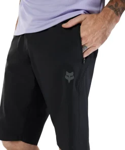 Fox Ranger Lined Mens Cycling Shorts - Black