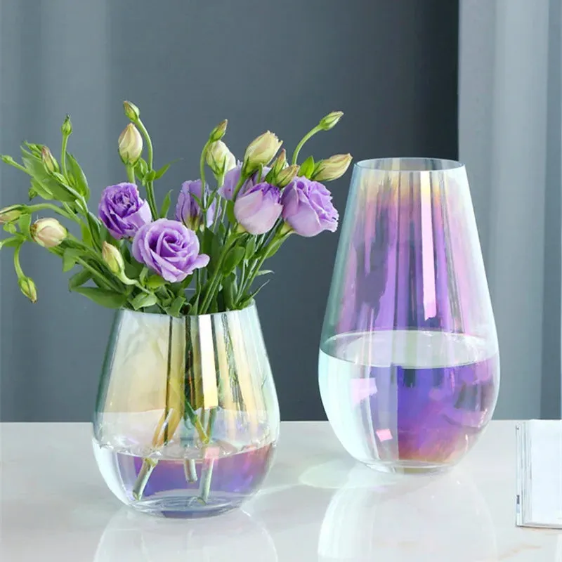 Aura Glow Glass Vase