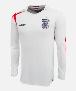 2005-07 England Home Shirt long sleeve [New] 3XL