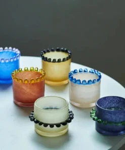 Lace Ring Glass Vase