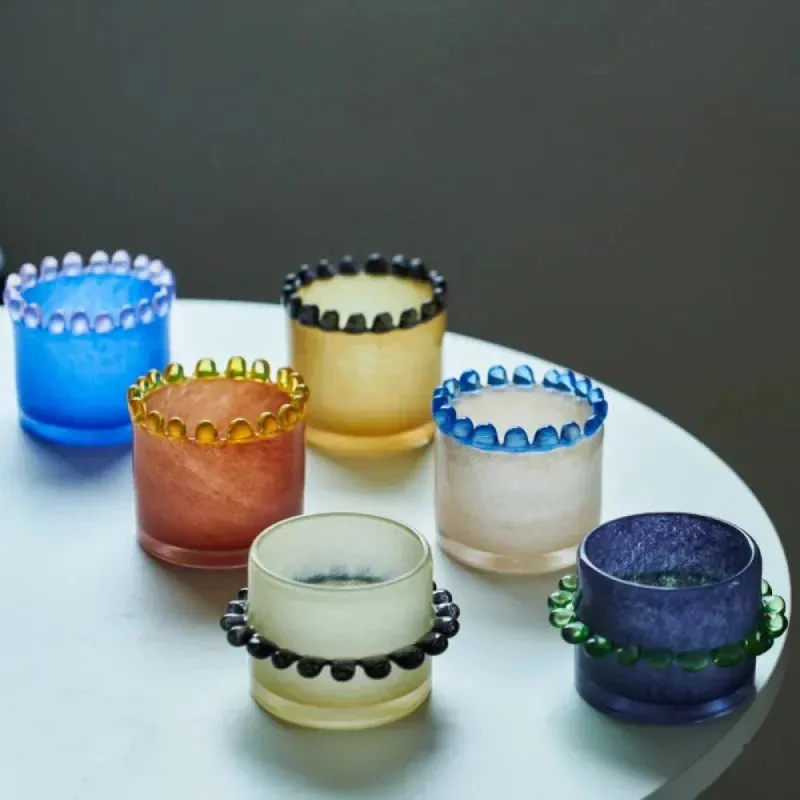 Lace Ring Glass Vase