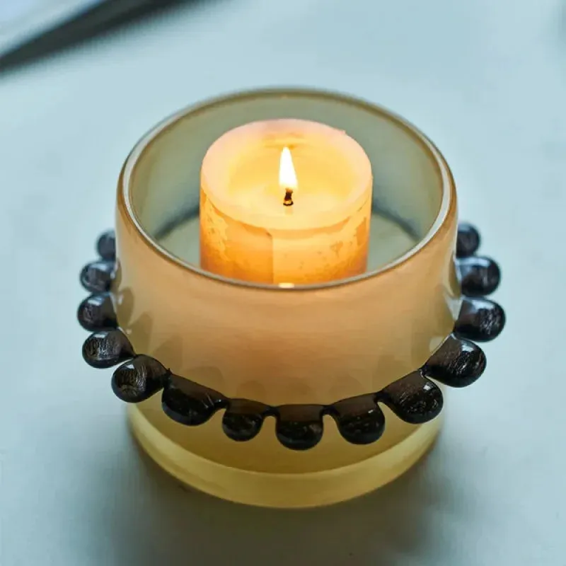 Lace Ring Glass Vase - Image 3