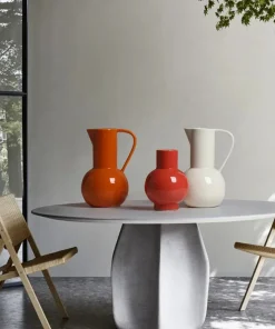 Orbita Glazed Ceramic Vase