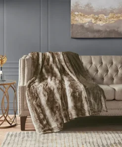 Zuri Oversized Faux Fur Throw