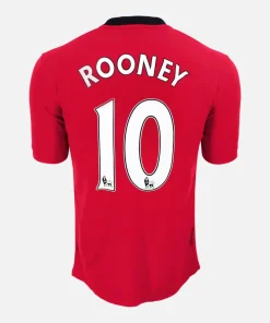 2009-10 Manchester United Home Shirt Rooney 10 [Excellent] XL