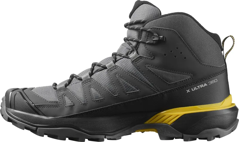 Salomon X Ultra 360 Mid GORE-TEX Mens Walking Boots - Grey - Image 3