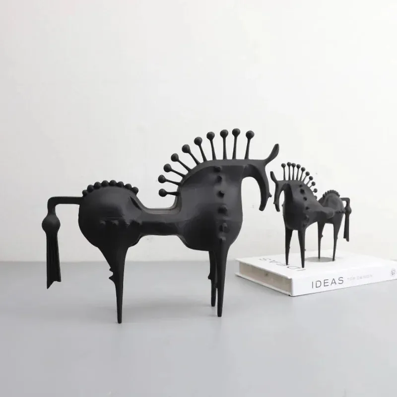Equinox Metal Horse Sculptures