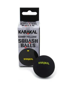 KARAKAL COMP YELLOW COMPETITION BALL 2 PACK