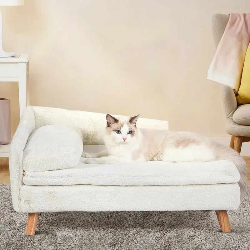 Snug Nest Elevated Pet Sofa Bed