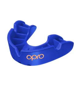 OPRO ADULT G5 BRONZE MOUTHGUARD BLUE