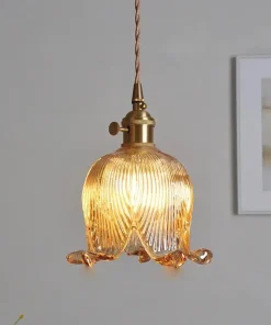 Bloom Glow Glass Pendant Lamp