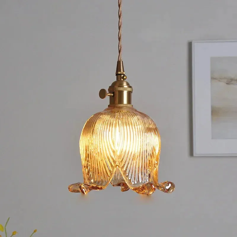 Bloom Glow Glass Pendant Lamp