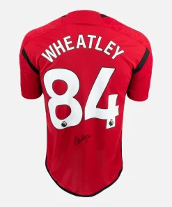 Ethan Wheatley Signed Manchester United Shirt 2023-24 Home [84]