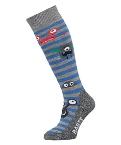 BARTS COMFORT SKISOCK MONSTERS HEATHER GREY