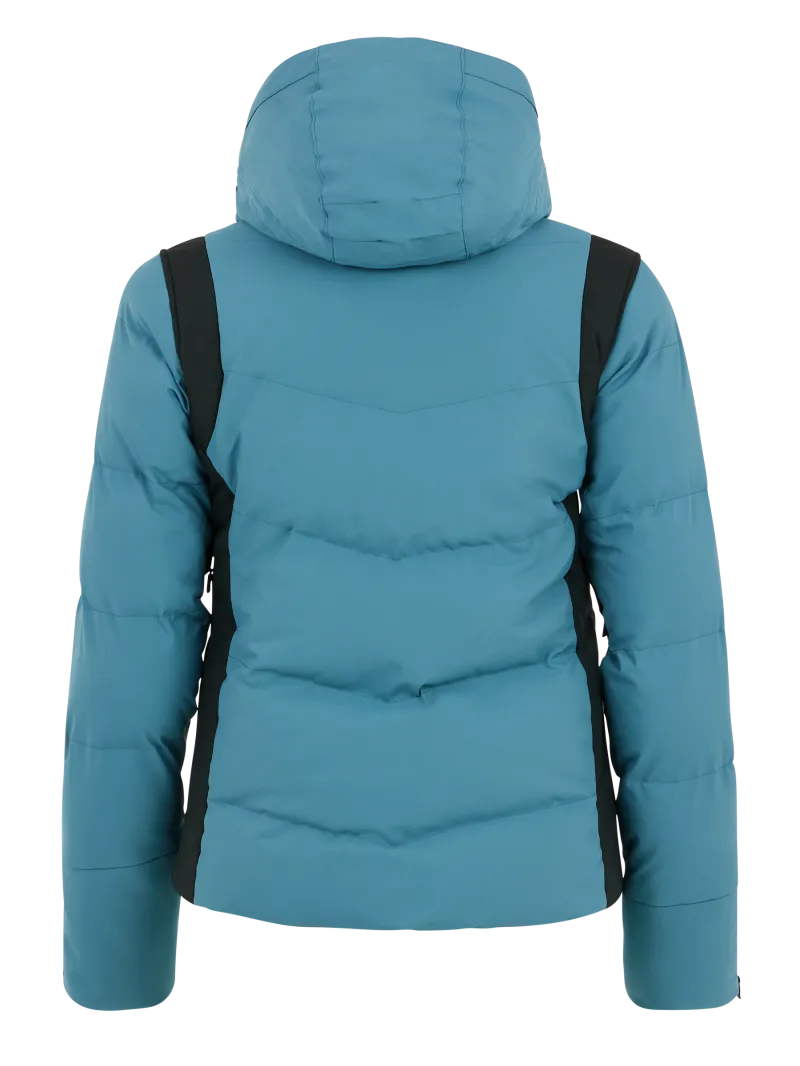 PROTEST WOMENS PRTIKU SNOWSKI PUFFER JACKET JEWEL BLUE - Image 2