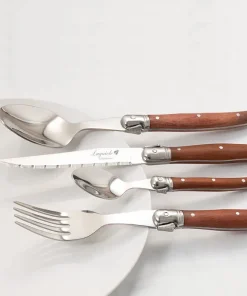 Heritage  Laguiole Wood & Stainless Steel Cutlery Set
