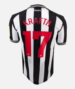Emil Krafth Signed Newcastle United Shirt 2023-24 Home [17]