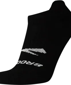 Brooks Ghost No Show Running Socks - Black