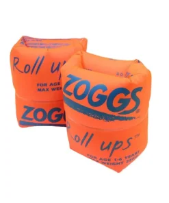 ZOGGS ROLL UPS ARM BANDS 1-6YRS ORANGE
