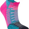 Hilly Active Socklet Running Socks - Pink