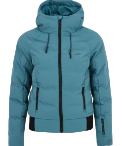 PROTEST WOMENS PRTALYSSUMI SNOWSKI PUFFER JACKET JEWEL BLUE