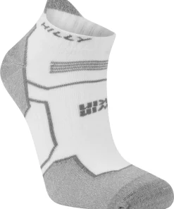 Hilly Twin Skin Socklet Running Socks - White