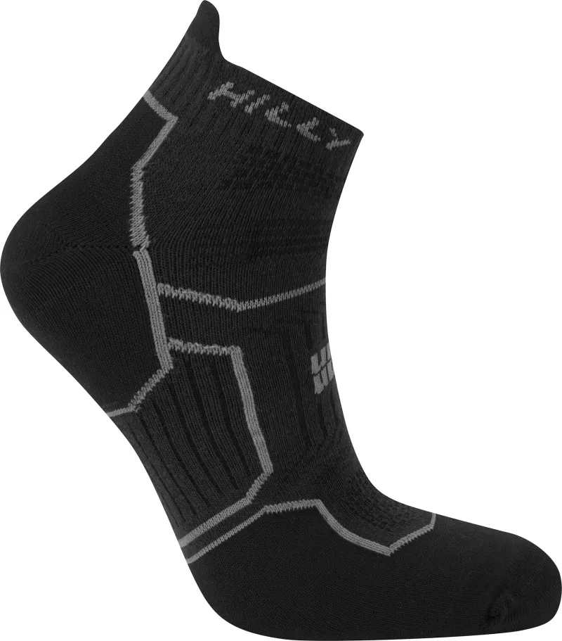 Hilly Twin Skin Socklet Running Socks - Black - Image 3