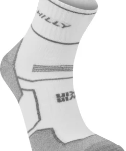 Hilly Twin Skin Anklet Running Socks - White