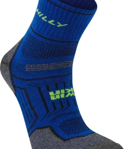 Hilly Twin Skin Anklet Running Socks - Blue