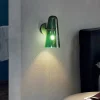 Verdant Glow Glass Wall Sconce