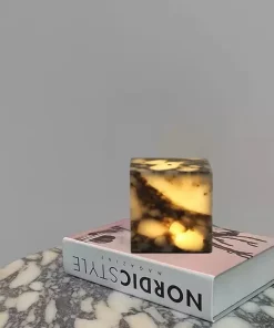 Luma Marble LED Glow Cube