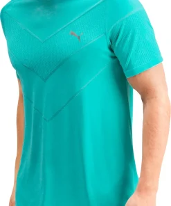 Puma Reactive evoKNIT Short Sleeve Mens Training Top - Blue