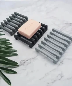 Waveform Silicone Soap Holder