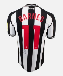 Harvey Barnes Signed Newcastle United Shirt 2023-24 Home [11]