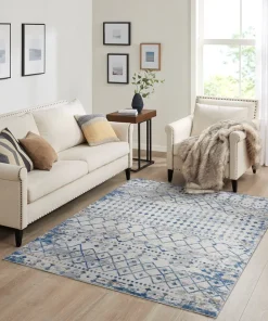 Hannah Moroccan Global Woven Area Rug