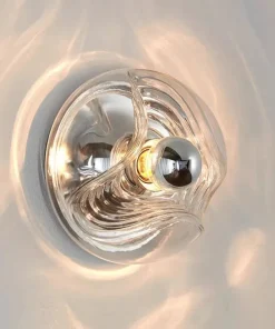 Swirl Wave Wall Sconce