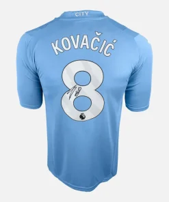 Mateo Kovacic Signed Manchester City Shirt 2023-24 Home [8]