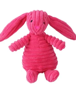 Plush Squeaky Rabbit Dog Toy – Soft Chew Toy for Small & Medium Dogs