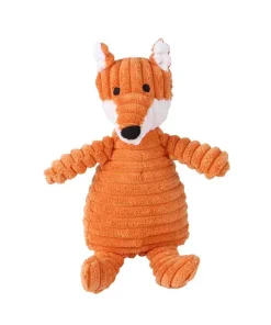 Plush Squeaky Fox Dog Toy – Soft Chew Toy for Small & Medium Dogs