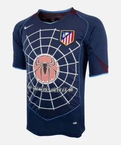 2004-05 Atletico Madrid Away Shirt Spiderman 2 [Excellent]