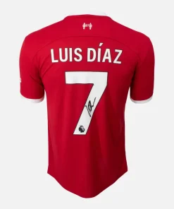 Luis Diaz Signed Liverpool Shirt 2023-24 Home [7]