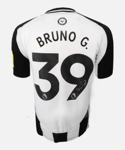 Bruno Guimaraes Signed Newcastle United Shirt 2024-25 Home [39]