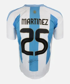 Lisandro Martinez Signed Argentina Shirt 2024-25 Home [25]